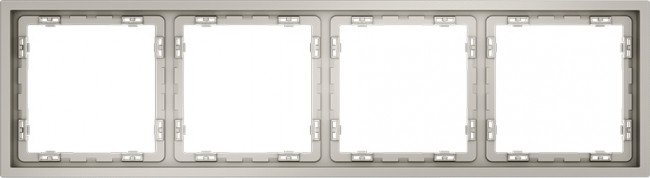 Рамка на 4 поста (кашемир) Voltum S70 VLS100403