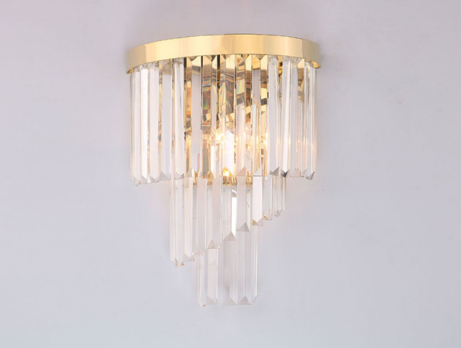 Бра хрустальное 31103/A left Newport 31100 gold