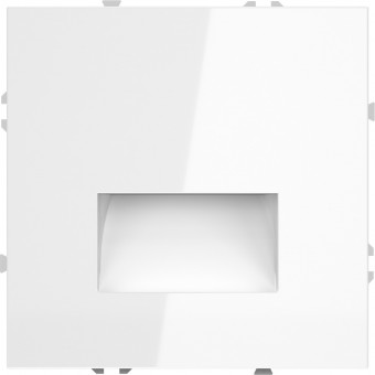 Встраиваемая LED подсветка (белый глянцевый) Voltum S70 VLS070601