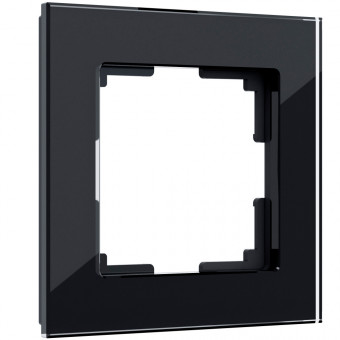 Рамка на 1 пост Favorit (черный,стекло) Werkel W0011108 (a051438) Рамка на 1 пост Favorit (черный,стекло) Werkel W0011108 (a051438)