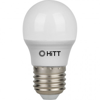 Лампа HiTT-PL-G45-13-230-E27-4000
