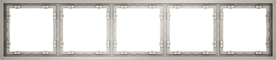 Рамка на 5 постов (кашемир) Voltum S70 VLS100503