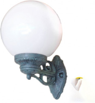 Настенный фонарь уличный IP55 Fumagalli GLOBE 250 G25.131.000.VYF1R