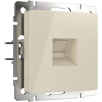 Розетка Ethernet RJ-45 (слоновая кость) Werkel W1181003 (a051467)