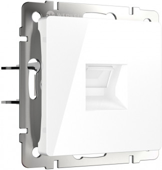 Розетка Ethernet RJ-45 (белый) Werkel W5120101