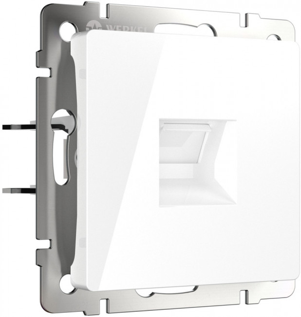 Розетка Ethernet RJ-45 (белый) Werkel W5120101