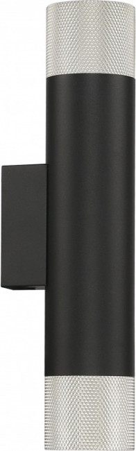 Настенный светильник iLedex Delta 2365-2 BK+SL