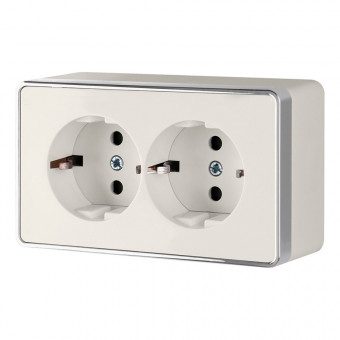 Розетка двойная с заземлением Gallant (слоновая кость) Werkel W5072103 (a051560) Розетка двойная с заземлением Gallant (слоновая кость) Werkel W5072103 (a051560)