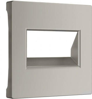 Накладка для двойной розетки Еthernet RJ-45 (дымчатый) Werkel W1291104