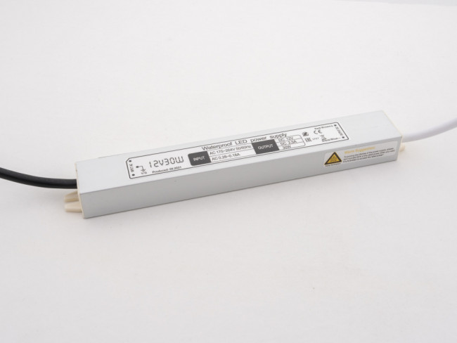 Блок питания 30Вт 12В IP67 LEDS POWER 004952 Блок питания 30Вт 12В IP67 LEDS POWER 004952