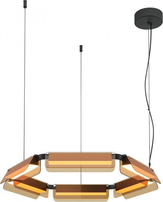 Подвесной светодиодный светильник Maytoni Flat MOD296PL-L40BC3K
