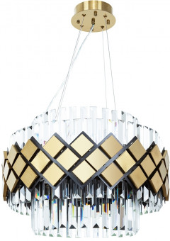 Подвесная каскадная люстра Arte Lamp Amelia A1039SP-10BK Подвесная каскадная люстра Arte Lamp Amelia A1039SP-10BK