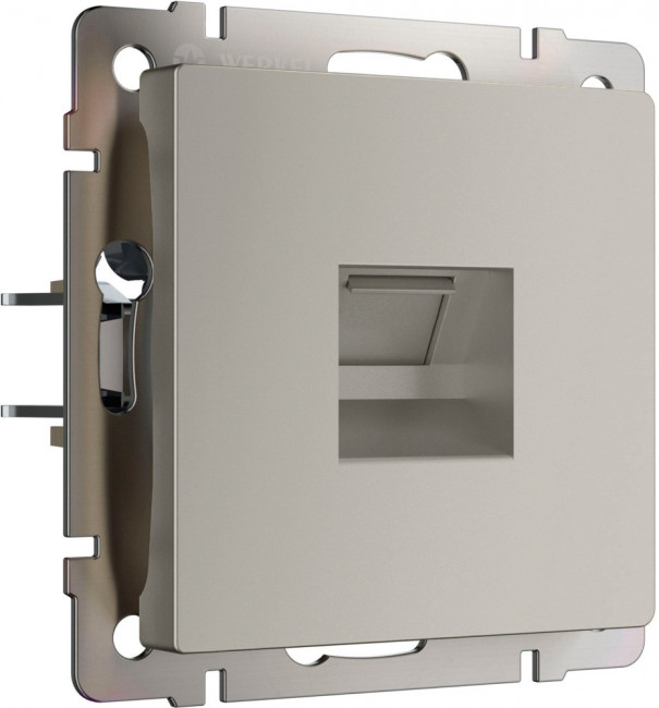 Розетка Ethernet RJ-45 (дымчатый) Werkel W1281004