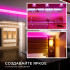 Светодиодная лента Apeyron 14W/m 512LED/m COB розовый 3M 210ОО
