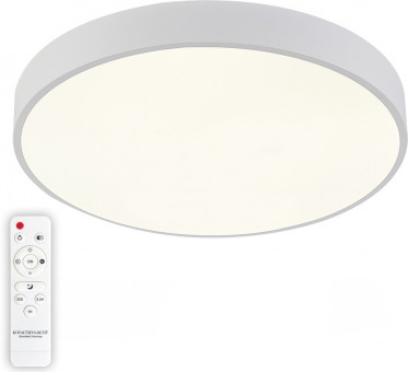 Потолочный светодиодный светильник Natali Kovaltseva LED LAMPS 81112/5C с пультом ДУ 120W, белый, LED
