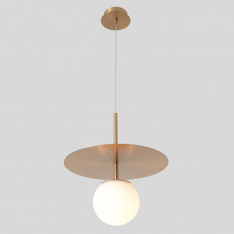 Светильник подвесной Crystal Lux UVA SP1.1 BRASS