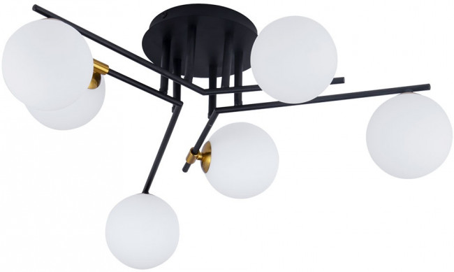 Потолочная люстра Arte Lamp Gemini A2243PL-6BK